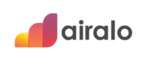 Airalo brand logo for reviews of mobile phones and telecom products or services