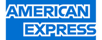 American Express brand logo for reviews of financial products and services