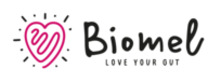 Biomel brand logo for reviews of diet & health products