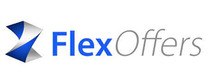 FlexOffers brand logo for reviews of Job search, B2B and Outsourcing