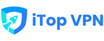 ITop VPN brand logo for reviews of mobile phones and telecom products or services
