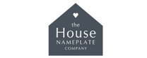 The House Nameplate Company brand logo for reviews of online shopping for Homeware products