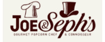 Joe & Seph’s Popcorn brand logo for reviews of food and drink products
