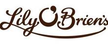 Lily O'Brien brand logo for reviews of food and drink products
