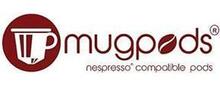 Mugpods brand logo for reviews of food and drink products