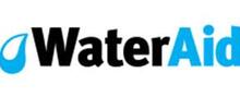WaterAid brand logo for reviews of Good Causes & Charities