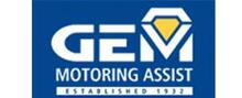 GEM Motoring Assist brand logo for reviews of car rental and other services