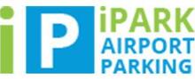 IPark Airport Parking brand logo for reviews of car rental and other services