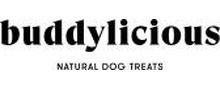 Buddylicious brand logo for reviews of food and drink products