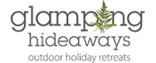 Glamping Hideaways brand logo for reviews of travel and holiday experiences