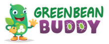 Green Bean Buddy brand logo for reviews of food and drink products
