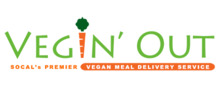 Veginout brand logo for reviews of food and drink products