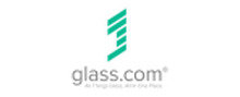 Glass brand logo for reviews of car rental and other services