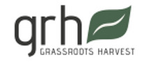 Grassrootsharvest brand logo for reviews of food and drink products