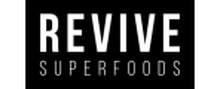 Revive Superfoods brand logo for reviews of food and drink products