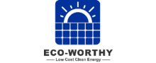 Eco-Worthy brand logo for reviews of energy providers, products and services