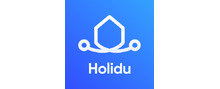 Holidu brand logo for reviews of travel and holiday experiences
