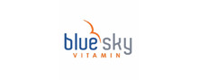 Blue Sky brand logo for reviews of diet & health products