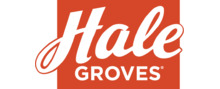 Hale Groves brand logo for reviews of food and drink products