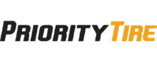 Priority Tire brand logo for reviews of car rental and other services