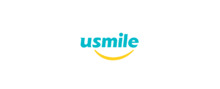 Usmile brand logo for reviews of diet & health products