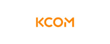 KCOM brand logo for reviews of mobile phones and telecom products or services