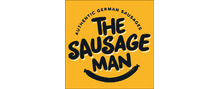The Sausage Man brand logo for reviews of food and drink products