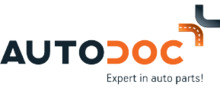Autodoc GmbH brand logo for reviews of car rental and other services