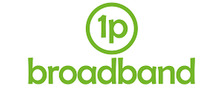 1pBroadband brand logo for reviews of mobile phones and telecom products or services
