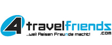 4 Travel Friends brand logo for reviews of travel and holiday experiences