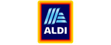 Aldi brand logo for reviews of food and drink products