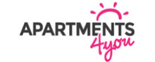 Apartments4you brand logo for reviews of travel and holiday experiences