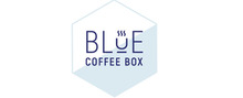 Blue Coffee Box brand logo for reviews of food and drink products