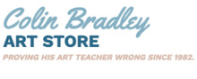 Colin Bradley Art Store brand logo for reviews of online shopping for Office, Hobby & Party products