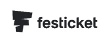 Festicket brand logo for reviews of travel and holiday experiences