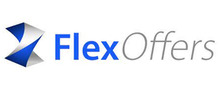 FlexOffers brand logo for reviews of Job search, B2B and Outsourcing