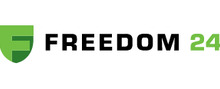 Freedom24 brand logo for reviews of financial products and services