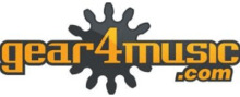 Gear4music brand logo for reviews of online shopping for Multimedia & Subscriptions products