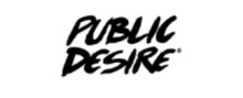 Public Desire brand logo for reviews of online shopping for Fashion products