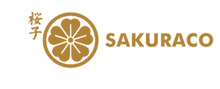 Sakuraco brand logo for reviews of food and drink products