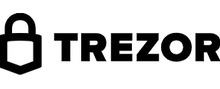 Trezor brand logo for reviews of financial products and services
