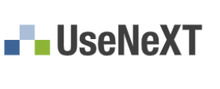 Usenext brand logo for reviews of mobile phones and telecom products or services
