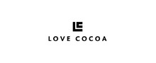 Love Cocoa brand logo for reviews of food and drink products