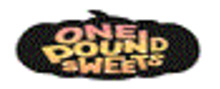 One Pound Sweets brand logo for reviews of food and drink products