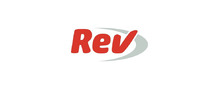 Rev brand logo for reviews of financial products and services