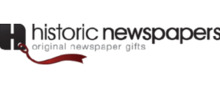 Historic Newspapers brand logo for reviews of Gift shops