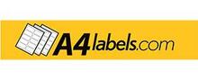 A4 Labels brand logo for reviews of online shopping for Office, Hobby & Party products