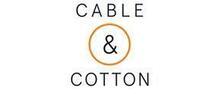 Cable and Cotton brand logo for reviews of online shopping for Homeware products