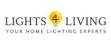 Lights 4 Living brand logo for reviews of online shopping for Homeware products
