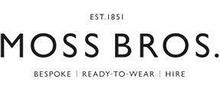 Moss Bros brand logo for reviews of online shopping for Fashion products